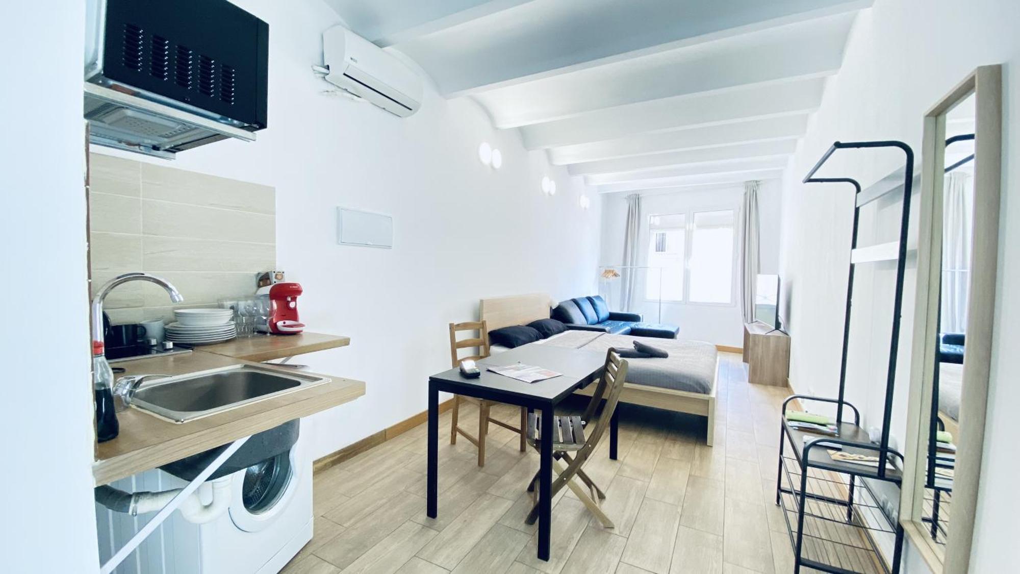 Apartamento Apl Sants Lofts Bcn Fira Camp Nou Barcelona Exterior foto